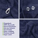 HAMMETEX Turban-Handtuch | Blau 5