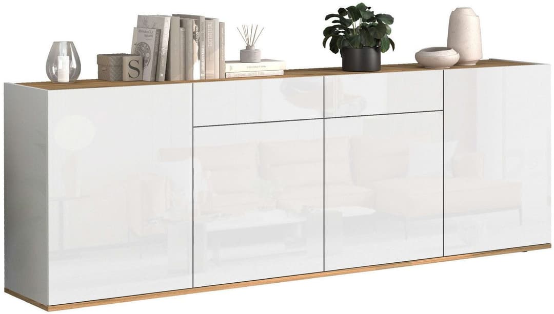 OTTO home Sideboard GARDA | Weiß
