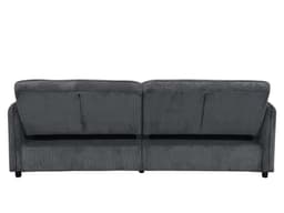 Dorel Home Allie Curved Schlafsofa | Grau