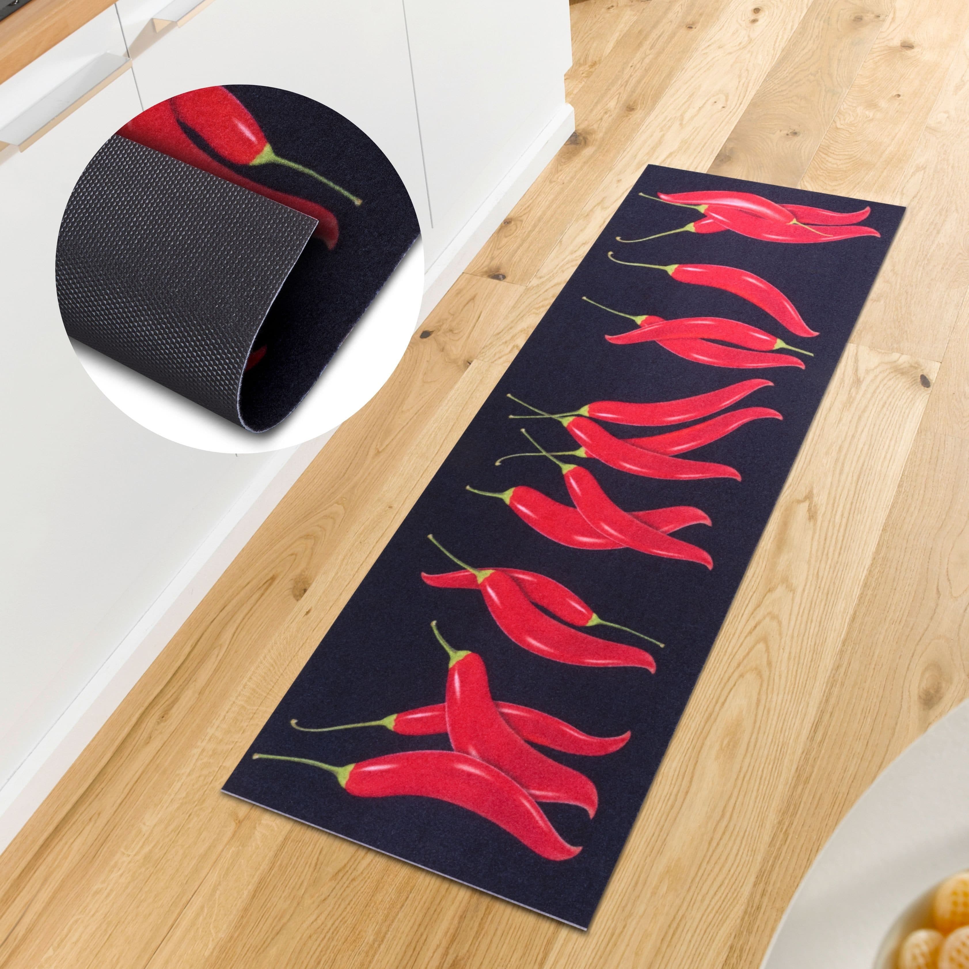 HANSE Home Küchenläufer Chili Dance | Rot