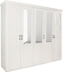 FORTE Kleiderschrank Kashmir | Weiß 2