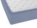 Biberna Spannbettlaken Hermal | Blau 4