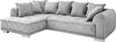 ED EXCITING DESIGN Ecksofa Sentina L-Form | Grau 4