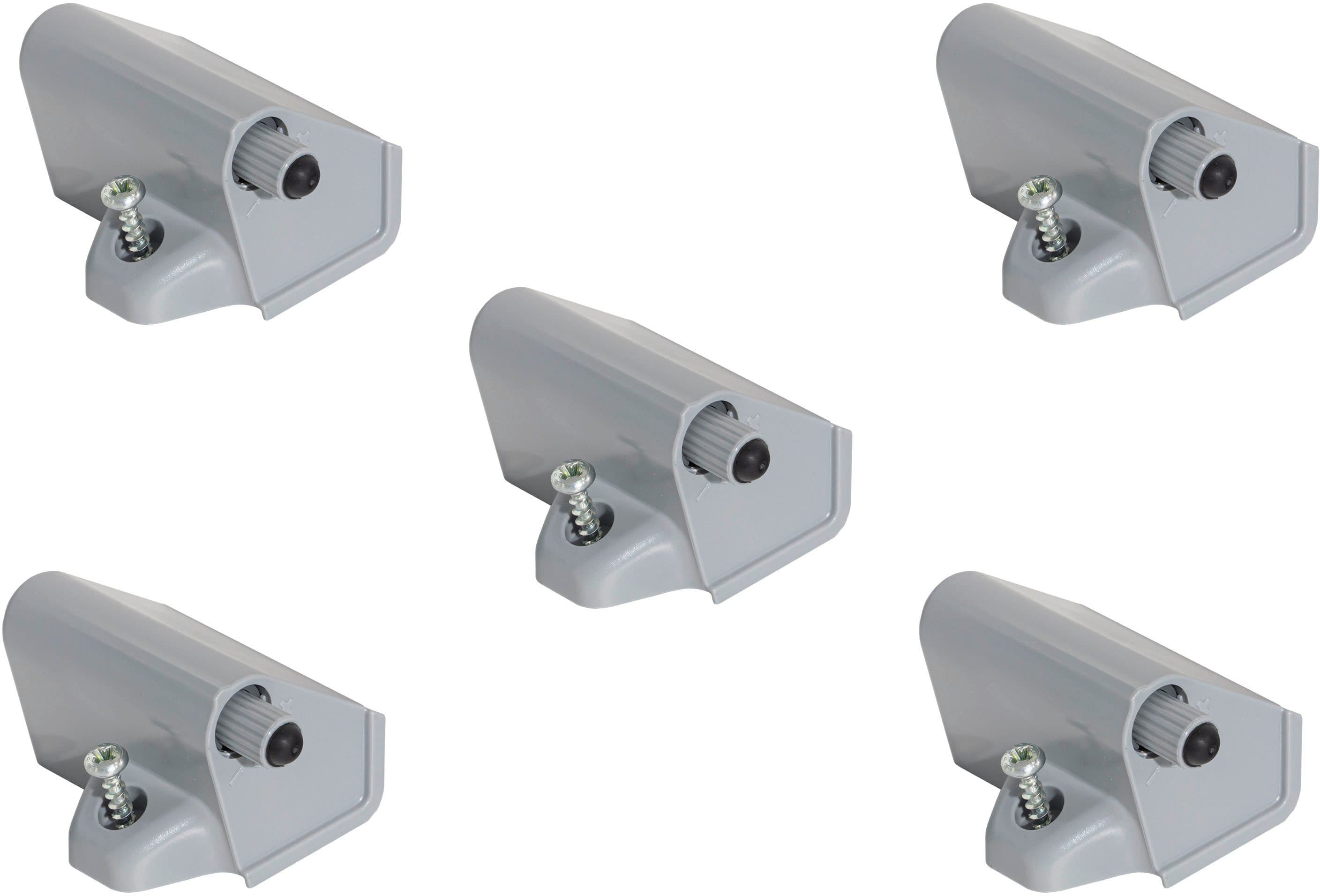 rauch Türdämpfer Zubehör (Set, 5 St) | Grau