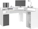 byLIVING Gamingtisch Fox | Weiß 4