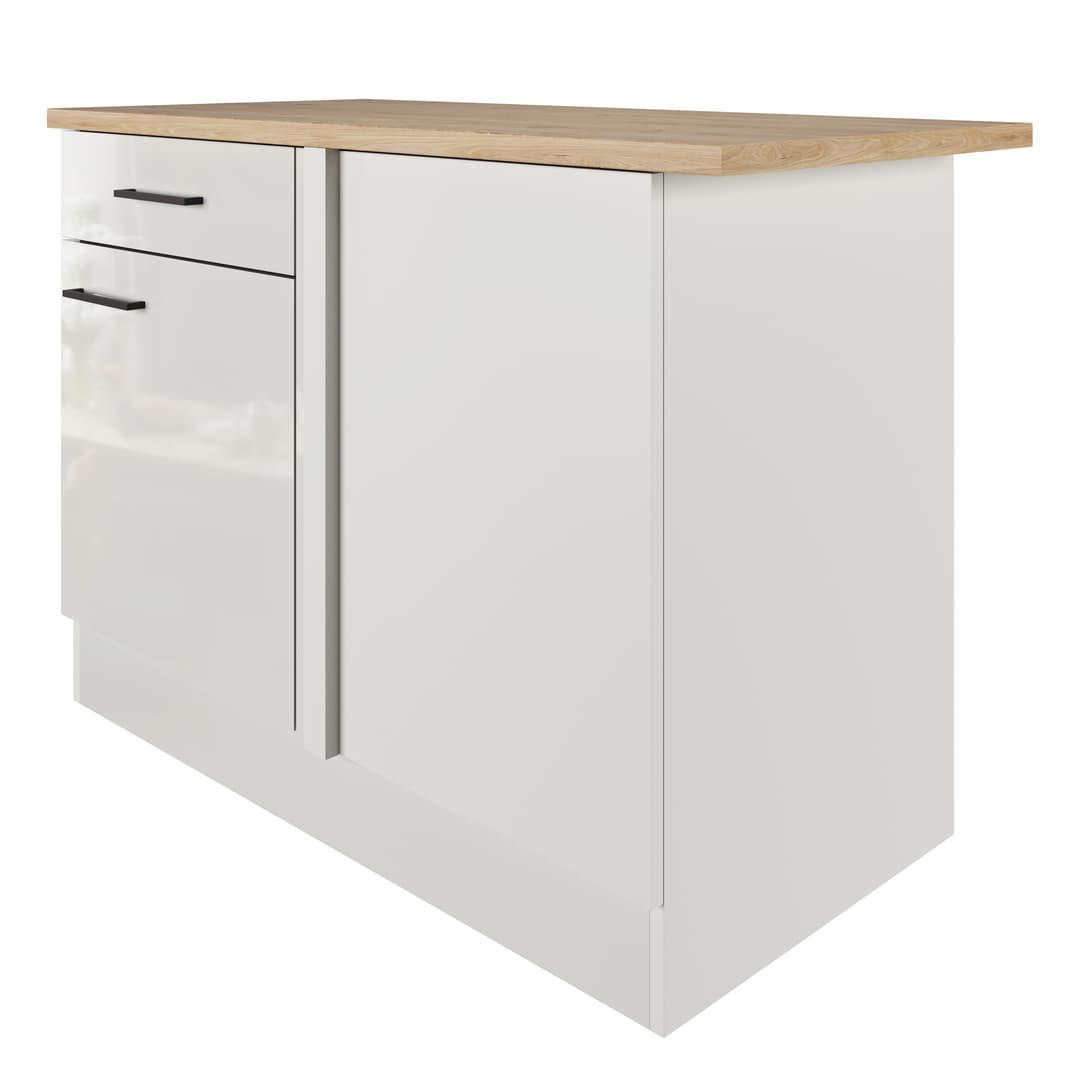 Flex-Well Eckunterschrank Lund | Weiß