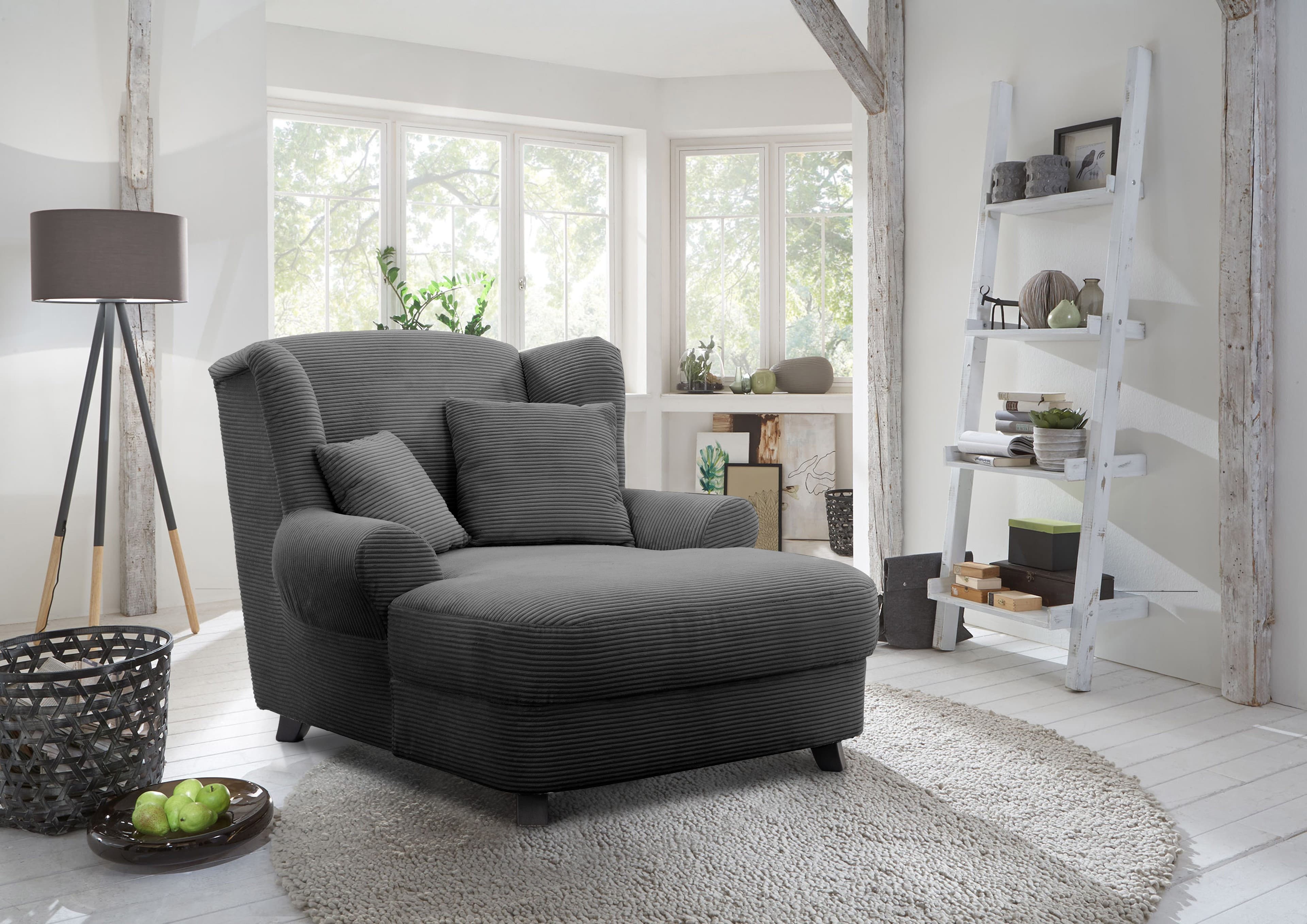 Home affaire XXL-Sessel Oase | Grau