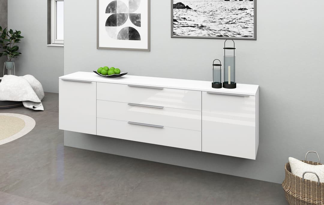 borchardt Möbel Sideboard Oliva | Weiß