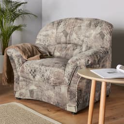 DOMO collection Sessel Bahia | Braun