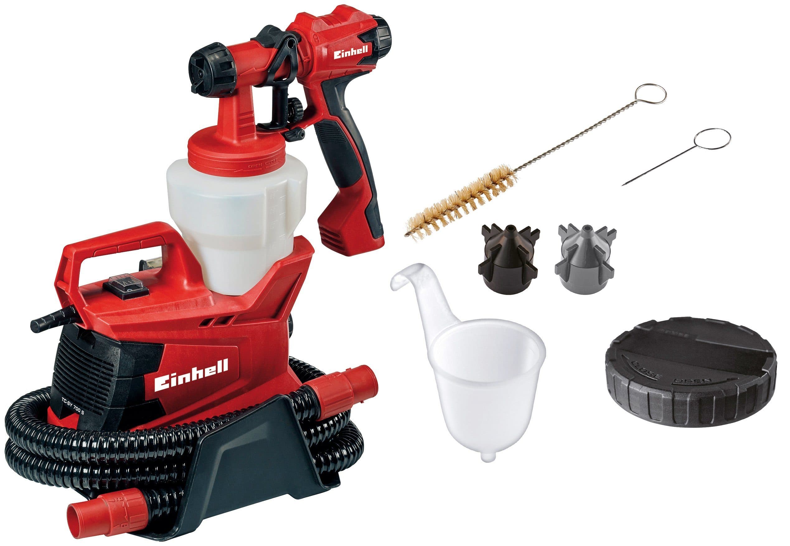 Einhell TC-SY 700 S Farbsprühgerät | Rot