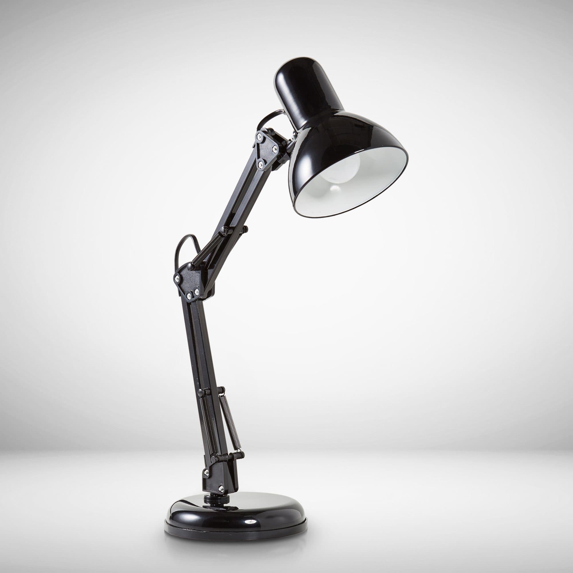 B.K.Licht Schreibtischlampe Draco | Schwarz