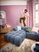 OTTO home Ecksofa KALLIE | Blau