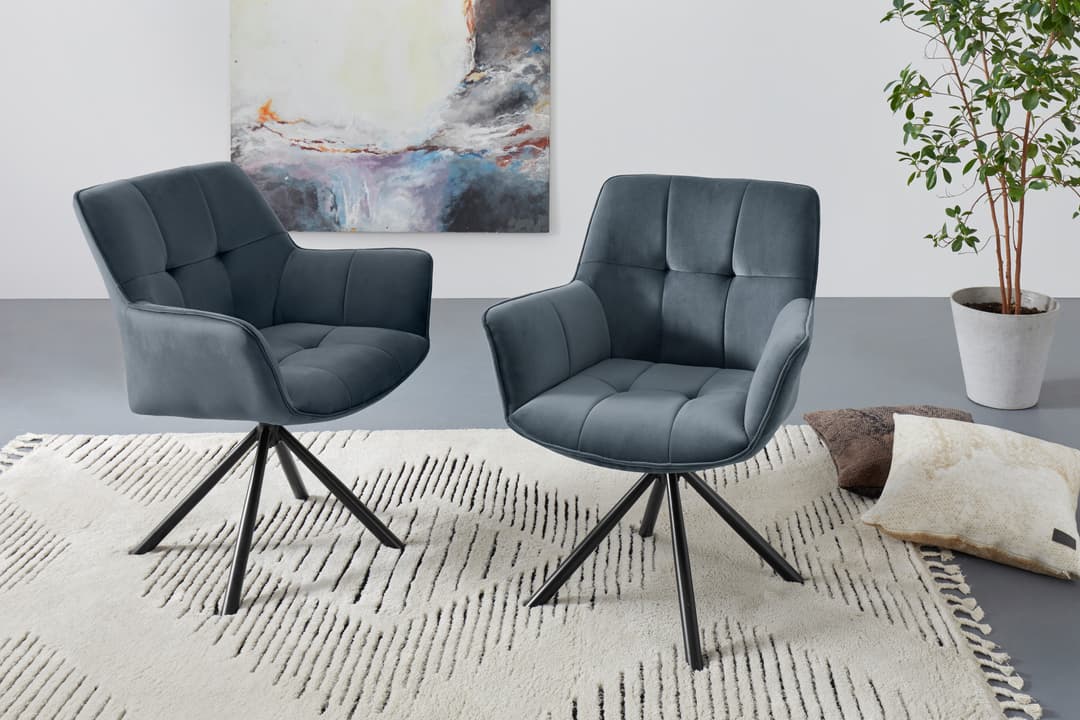 OTTO home Drehstuhl Lika | Grau