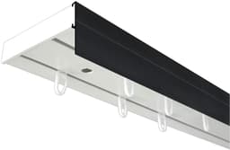 SN DECO GROUP Gardinenschiene Vorhangschiene SH | Weiß