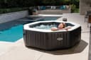 Intex Whirlpool PureSPA "Jet + Bubble Deluxe" | Schwarz