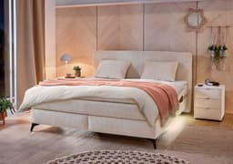 Jockenhöfer Gruppe Boxspringbett Kira | Beige