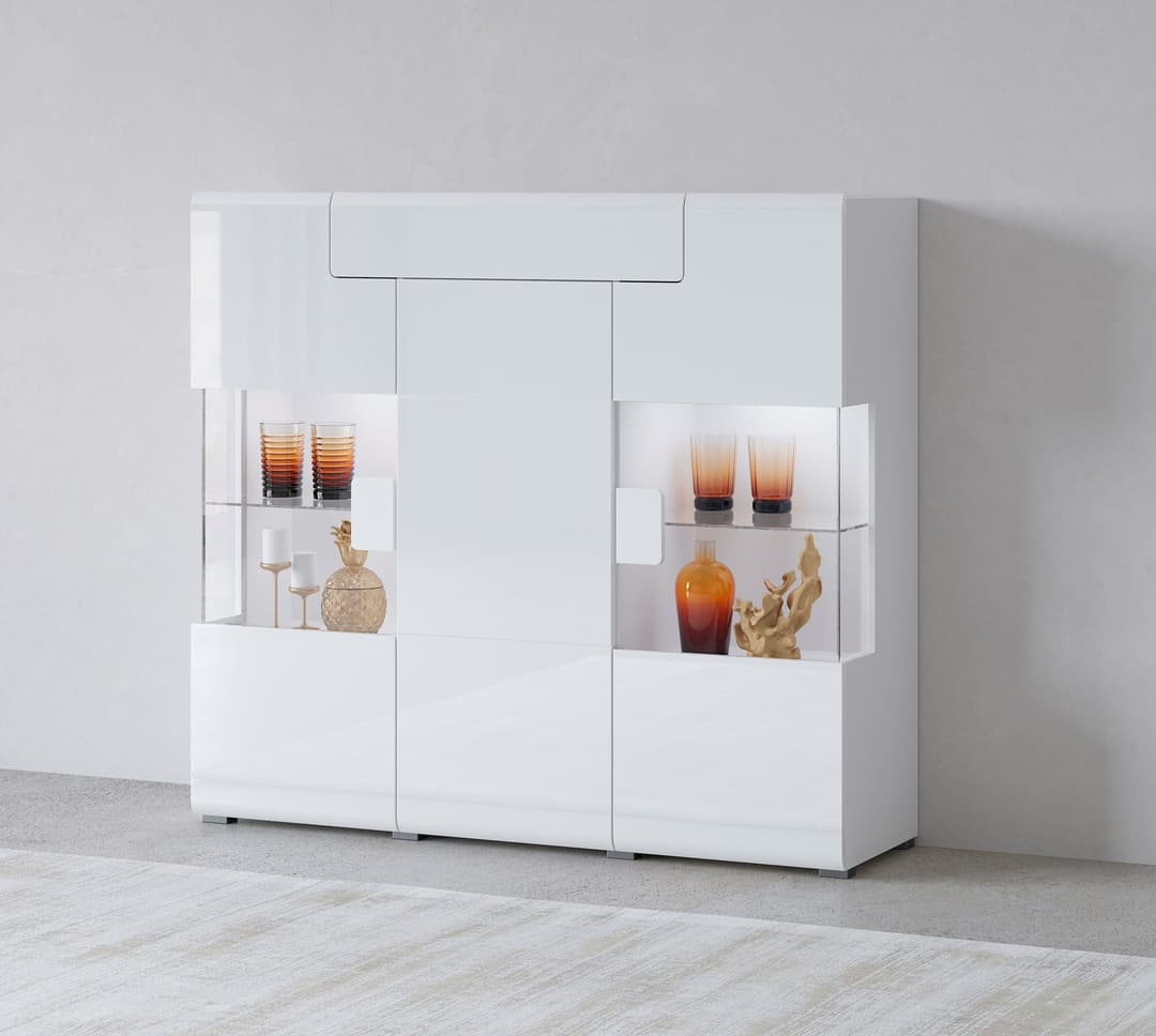 OTTO home Highboard Toledo | Weiß