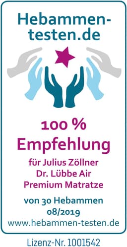 Dr. Lübbe Air Premium Babymatratze | Weiß