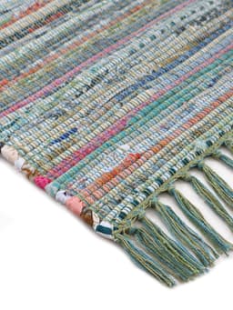carpetfine Teppich Kelim Chindi | Grün