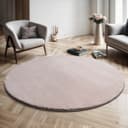 the carpet Teppich Relax | Rosa