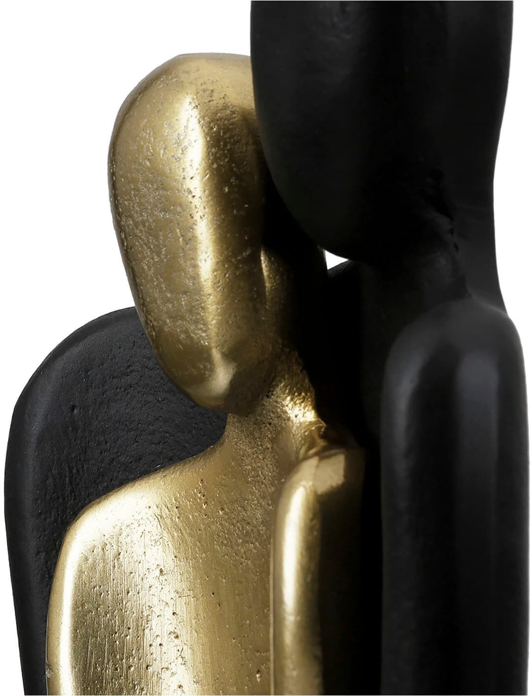 GILDE Dekofigur Skulptur Paar Couple | Schwarz