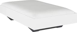 rauch Futonbett Phoenix, ohne Kopfteil | Weiß
