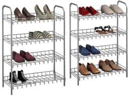 Metaltex Schuhregal Shoe | Silber