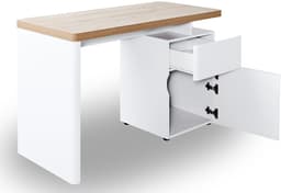 Jahnke Schreibtisch CU-LIBRE 122 | Weiß