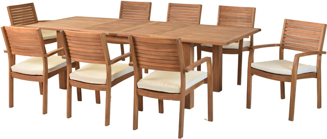 MERXX Garten-Essgruppe »Batavia« | Holztöne