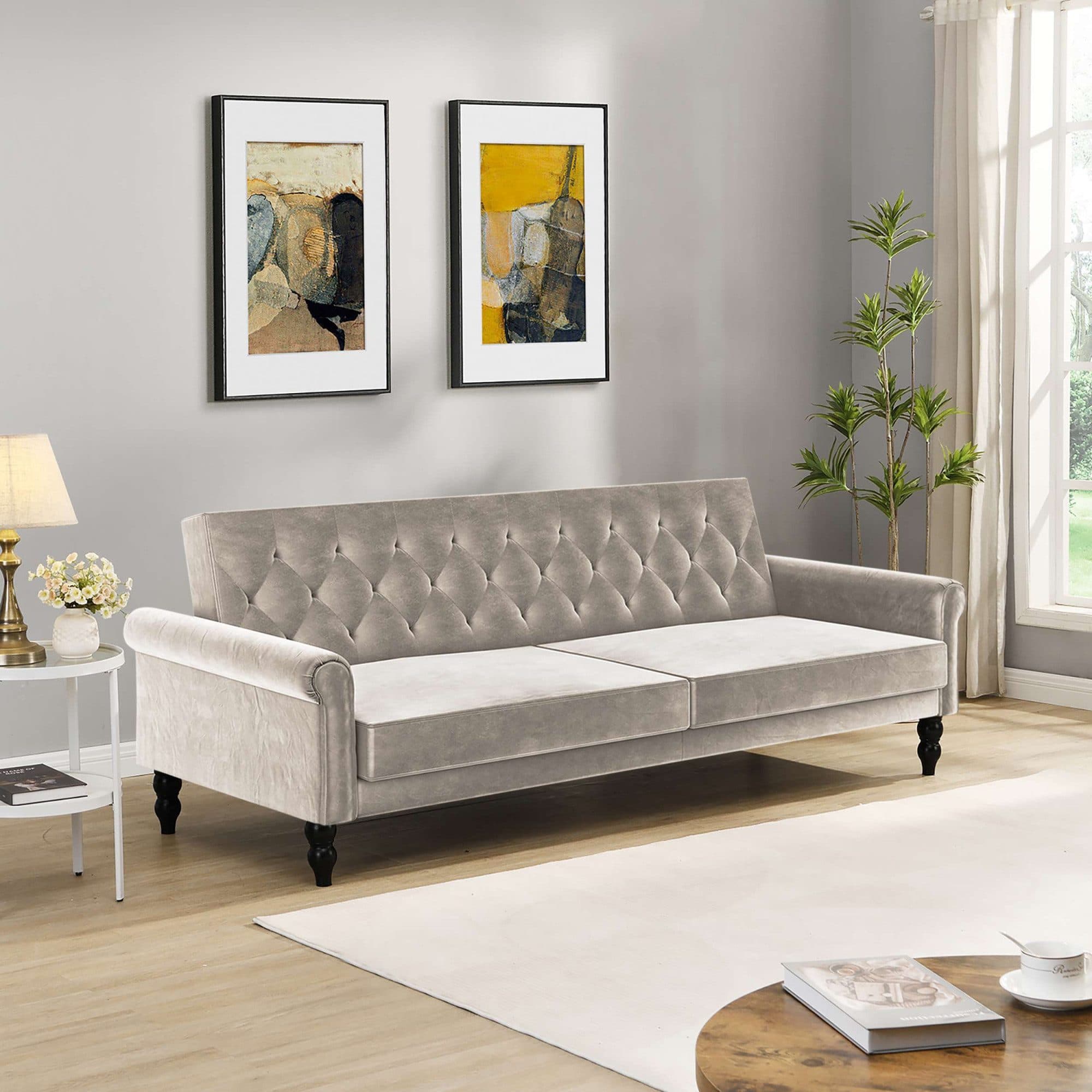Dorel Home Schlafsofa Tyne | Beige