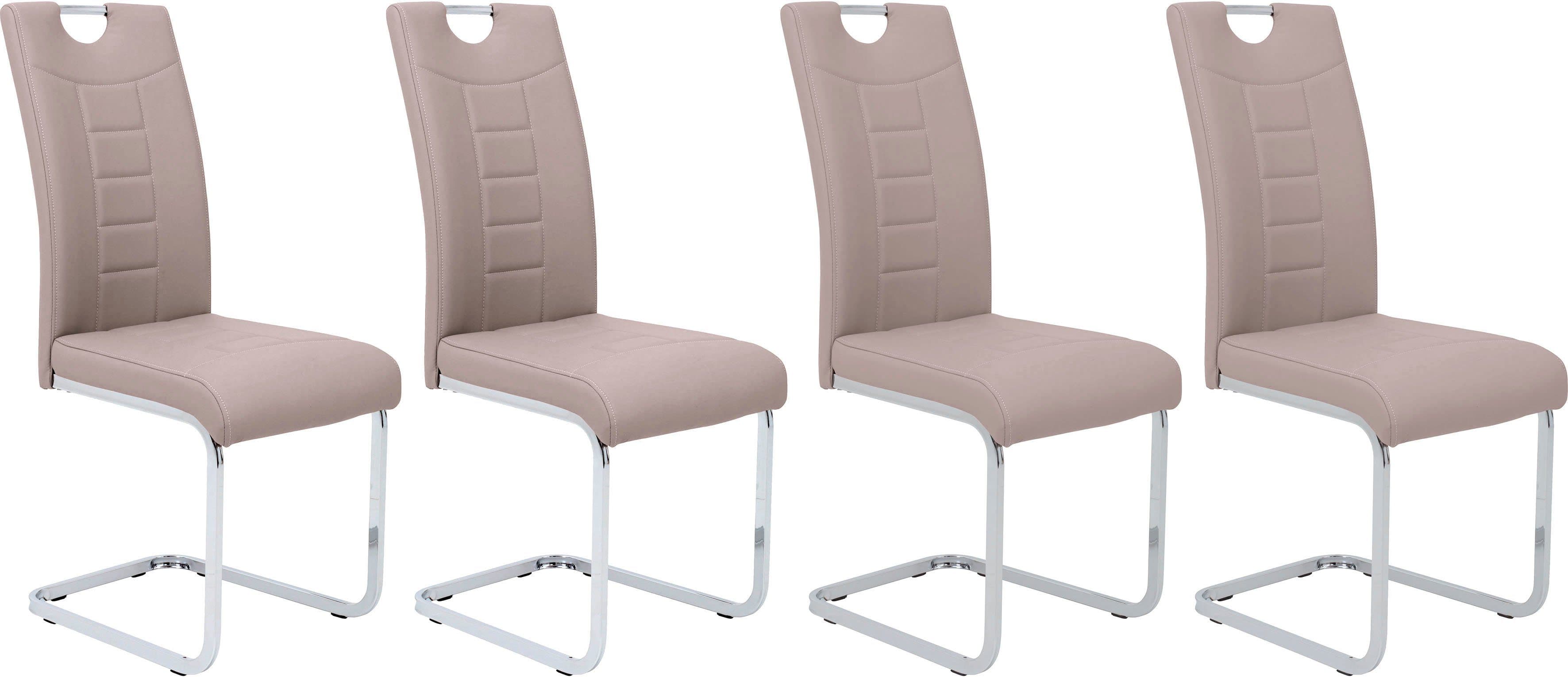 Hela Ruby Freischwinger Stühle (4 St.) | Beige