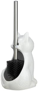 WENKO WC-Garnitur Cat Weiß, Keramik | Weiß 3