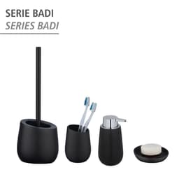 Wenko Seifenspender Badi | Schwarz