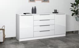 borchardt Möbel Kommode Oliva | Weiß