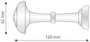 Liedeco Raffhalter | Weiß 3