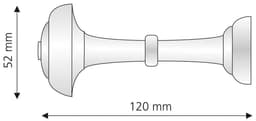 Liedeco Raffhalter | Weiß