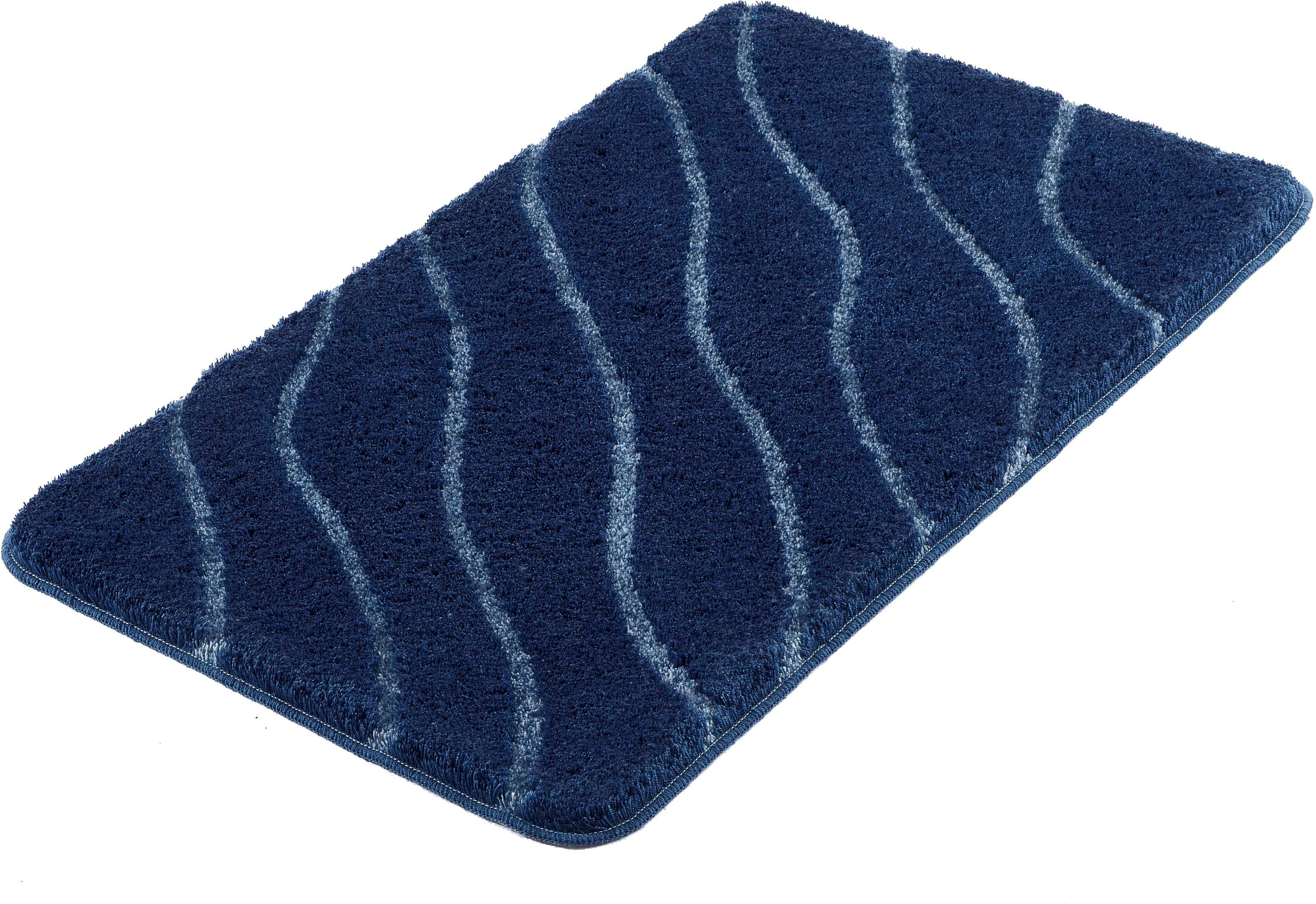 Kleine Wolke Badematte Tram | Blau