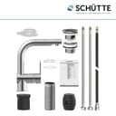 Schütte LONDON Einhebel-Mischbatterie | Silber 2