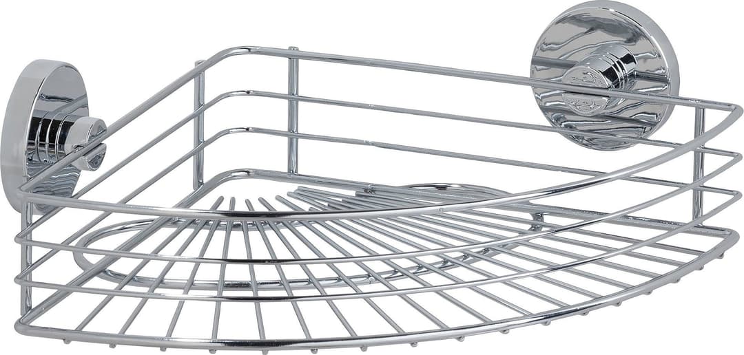 Wenko Duschablage Bari, 1 Etage | Silber