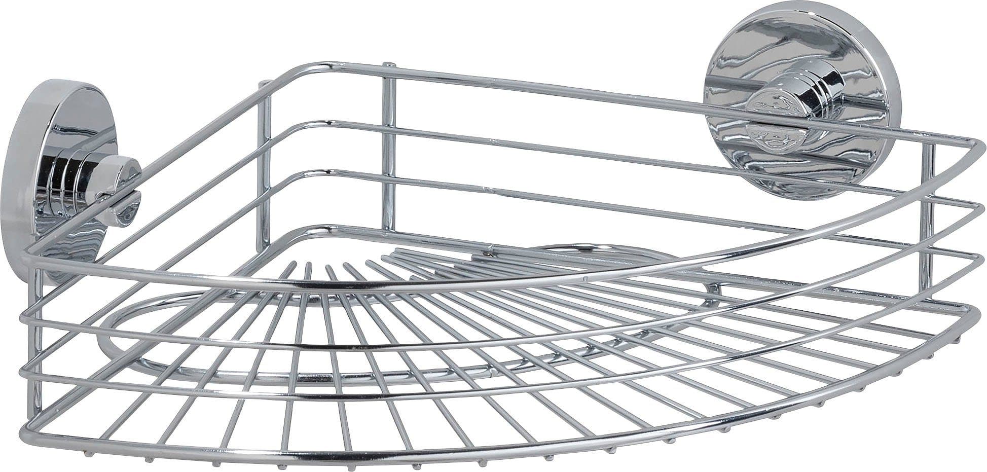 Wenko Duschablage Bari, 1 Etage | Silber