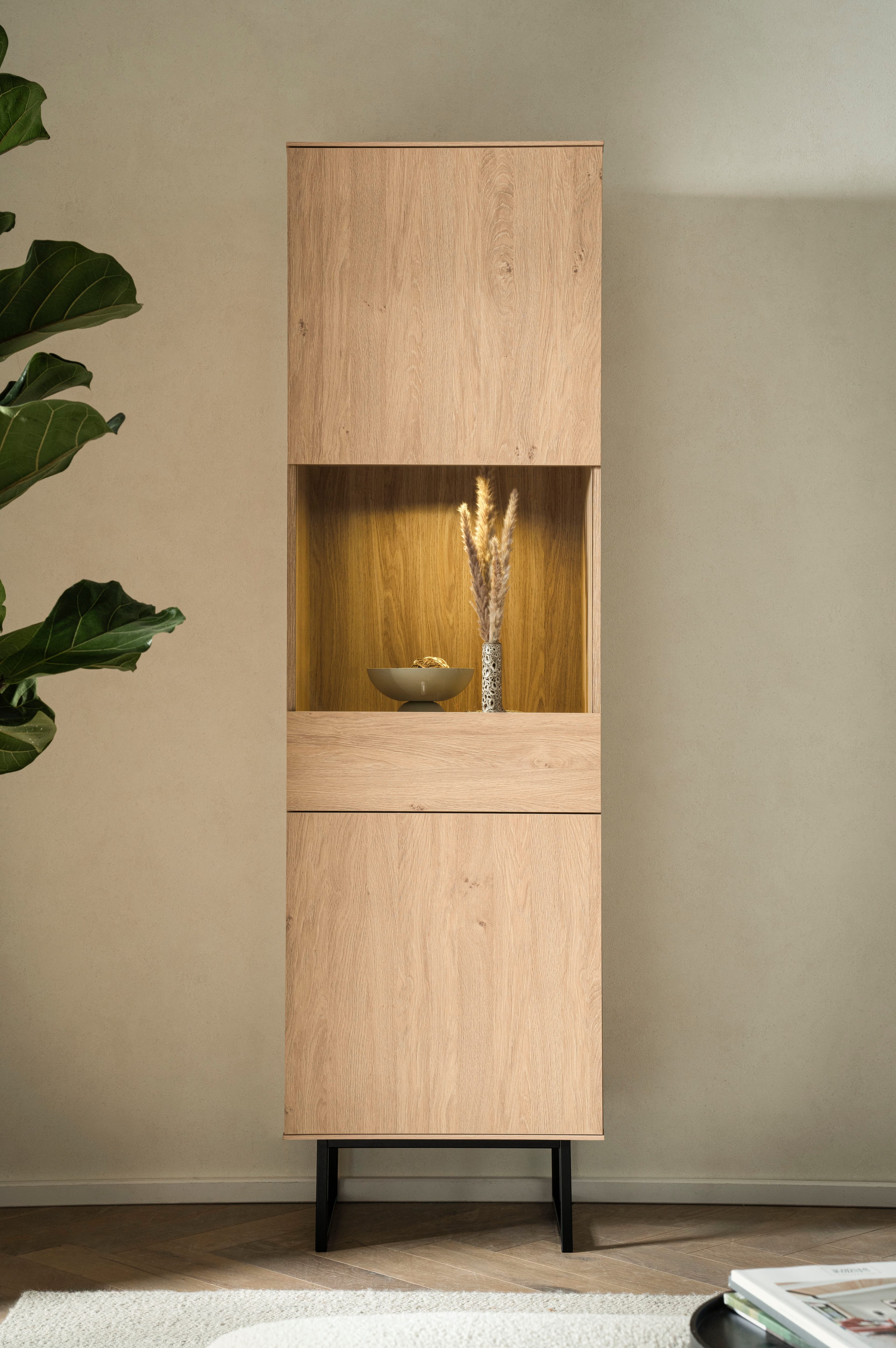 Home affaire Vitrine Lund | Holztöne