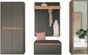 Home affaire Garderoben-Set City/Giron | Grau 2