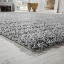 Paco Home Hochflor-Teppich Sky | Grau