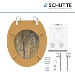 Schütte WC-Sitz Solid Wood | Holztöne