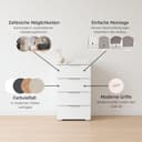 rauch Highboard Sideboard ASTANA | Beige 5