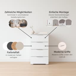 rauch Highboard Sideboard ASTANA | Beige