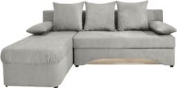 Jockenhöfer Gruppe Ecksofa Starlight L-Form | Grau
