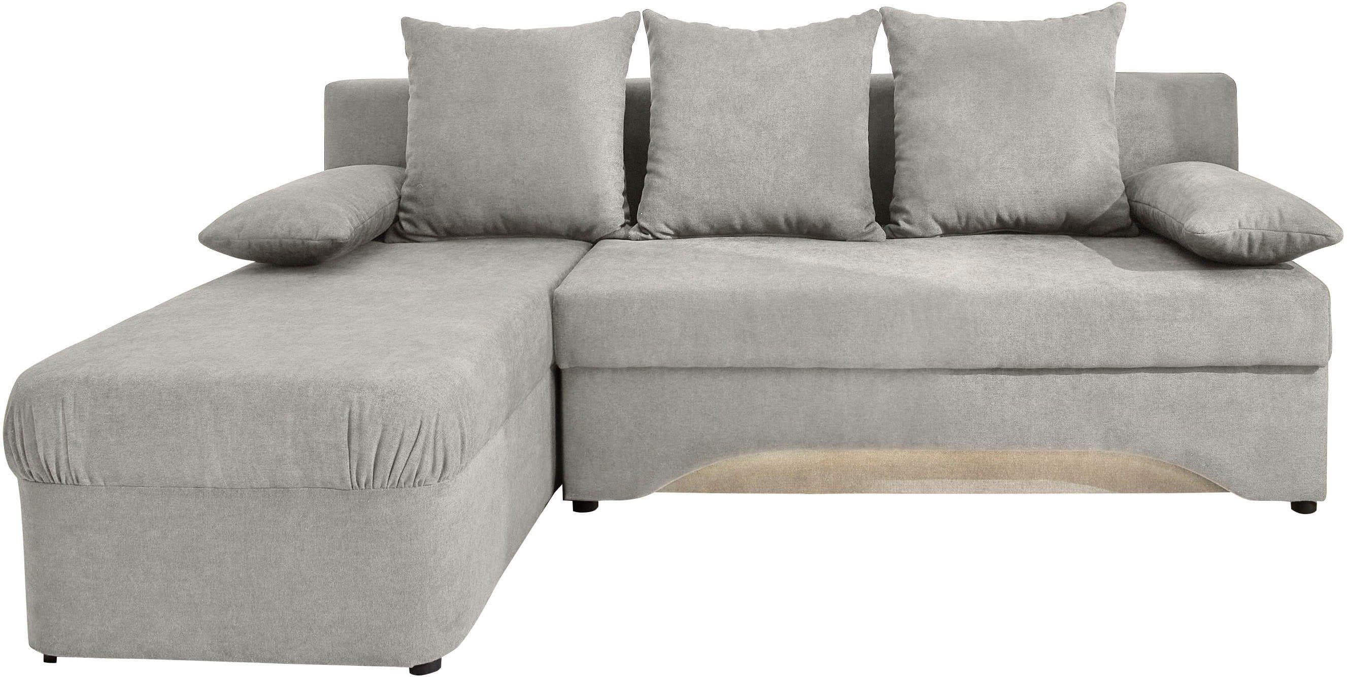 Jockenhöfer Gruppe Ecksofa Starlight L-Form | Grau