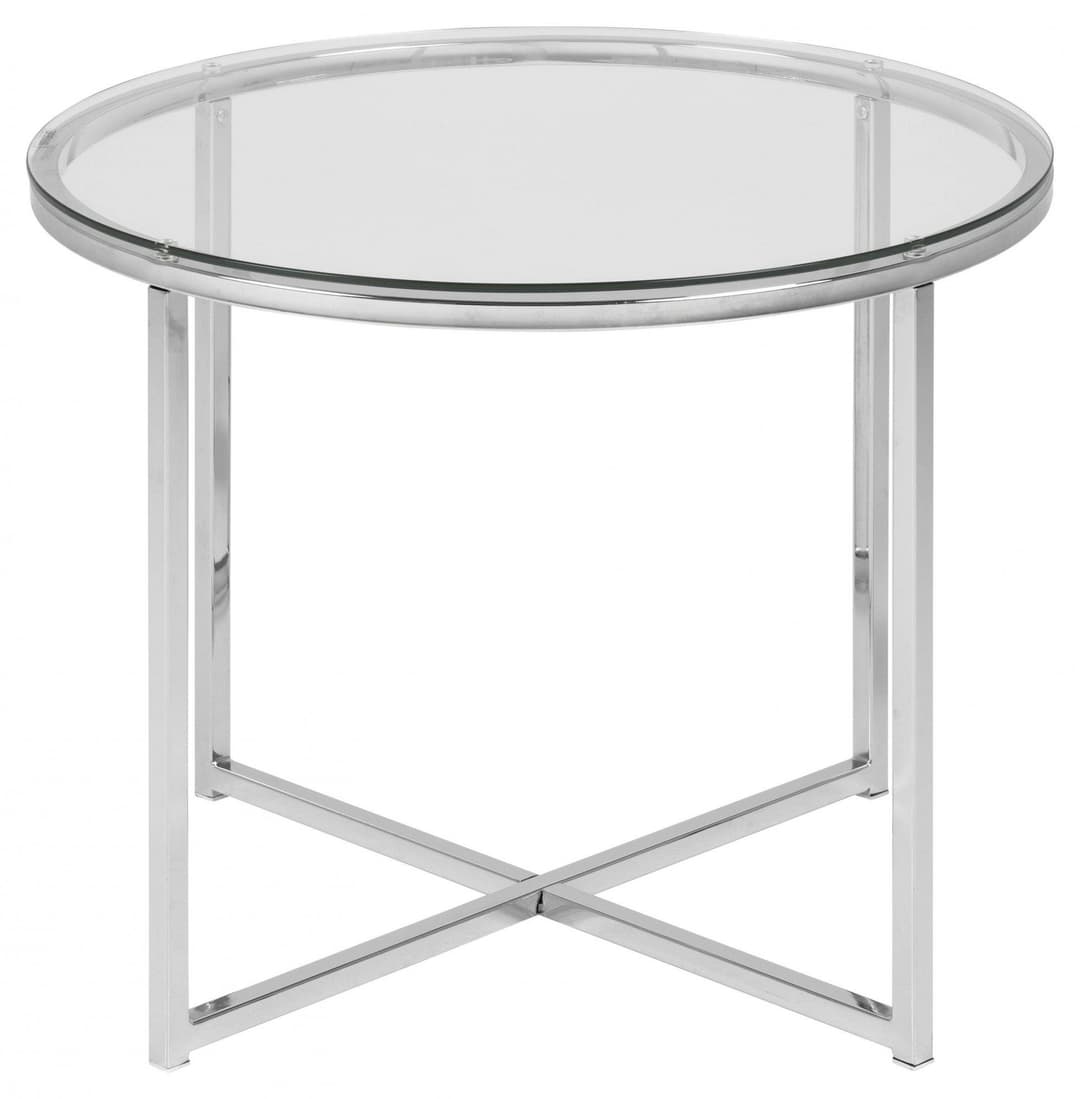 ACTONA GROUP Glastisch Cross | Silber