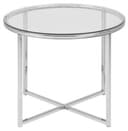 ACTONA GROUP Glastisch Cross | Silber 2